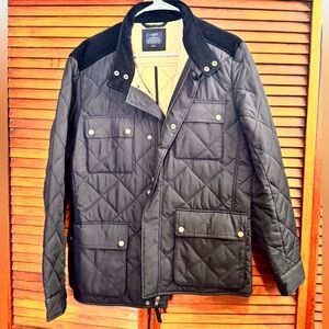 J Crew Quilted Black Jacket new without tags!
